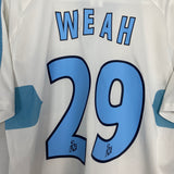 2000/01 MARSEILLE WEAH #29 HOME SHIRT (M) ADIDAS