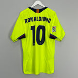 2005/06 BARCELONA RONALDINHO #10 AWAY SHIRT (L) NIKE