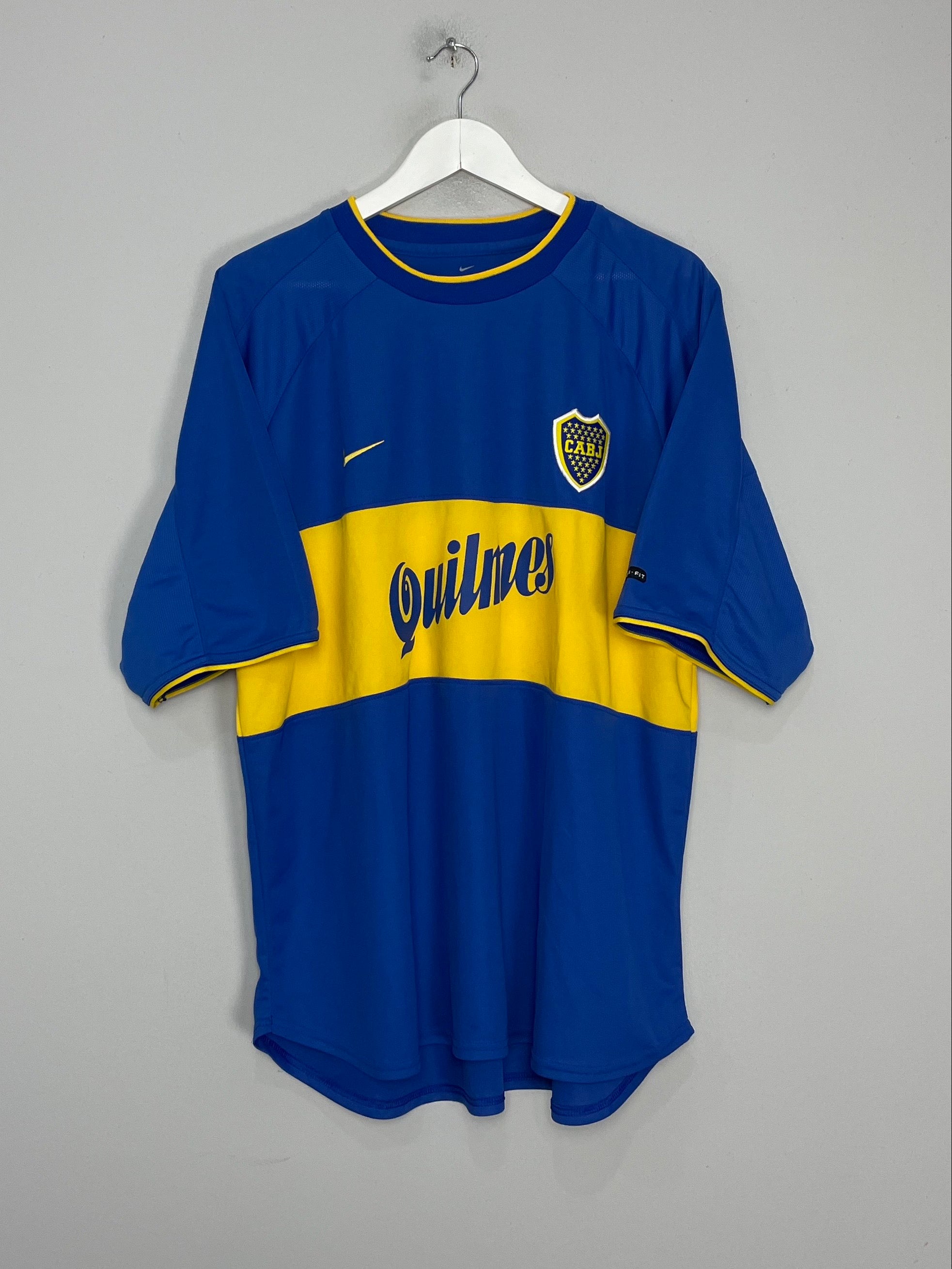 2000/01 BOCA JUNIORS HOME SHIRT (XL) NIKE