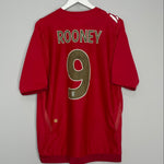 2006/08 ENGLAND ROONEY #9 AWAY SHIRT (XL) UMBRO