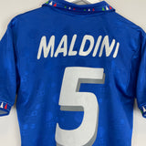 1994 ITALY MALDINI #5 HOME SHIRT (M) DIADORA