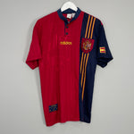 Image of the Spain shirt from the 1996/98 season