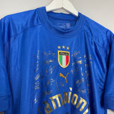 2004/06 ITALY *CAMPIONI DEL MONDO* HOME SHIRT (L) PUMA