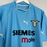 2002/03 LAZIO HOME SHIRT (XL) PUMA