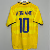 2003/04 INTER MILAN ADRIANO #10 AWAY SHIRT (M) NIKE