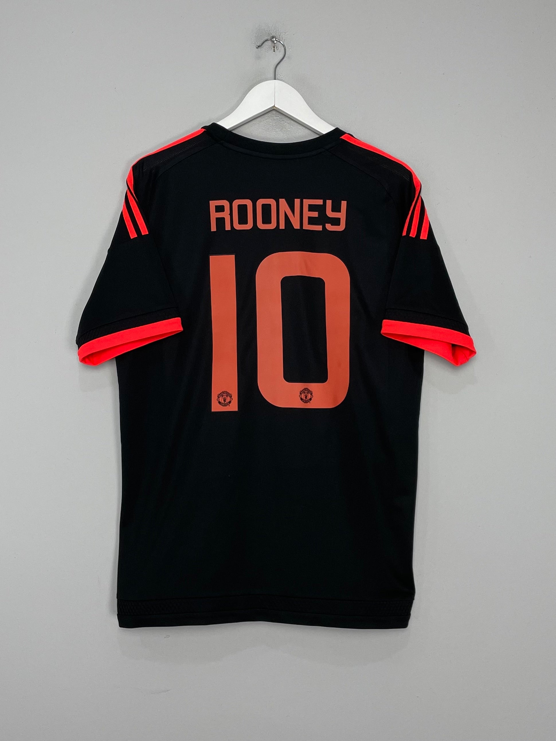 2015/16 MANCHESTER UNITED ROONEY #10 THIRD SHIRT (L) ADIDAS