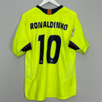 2005/06 BARCELONA RONALDINHO #10 AWAY SHIRT (L) NIKE