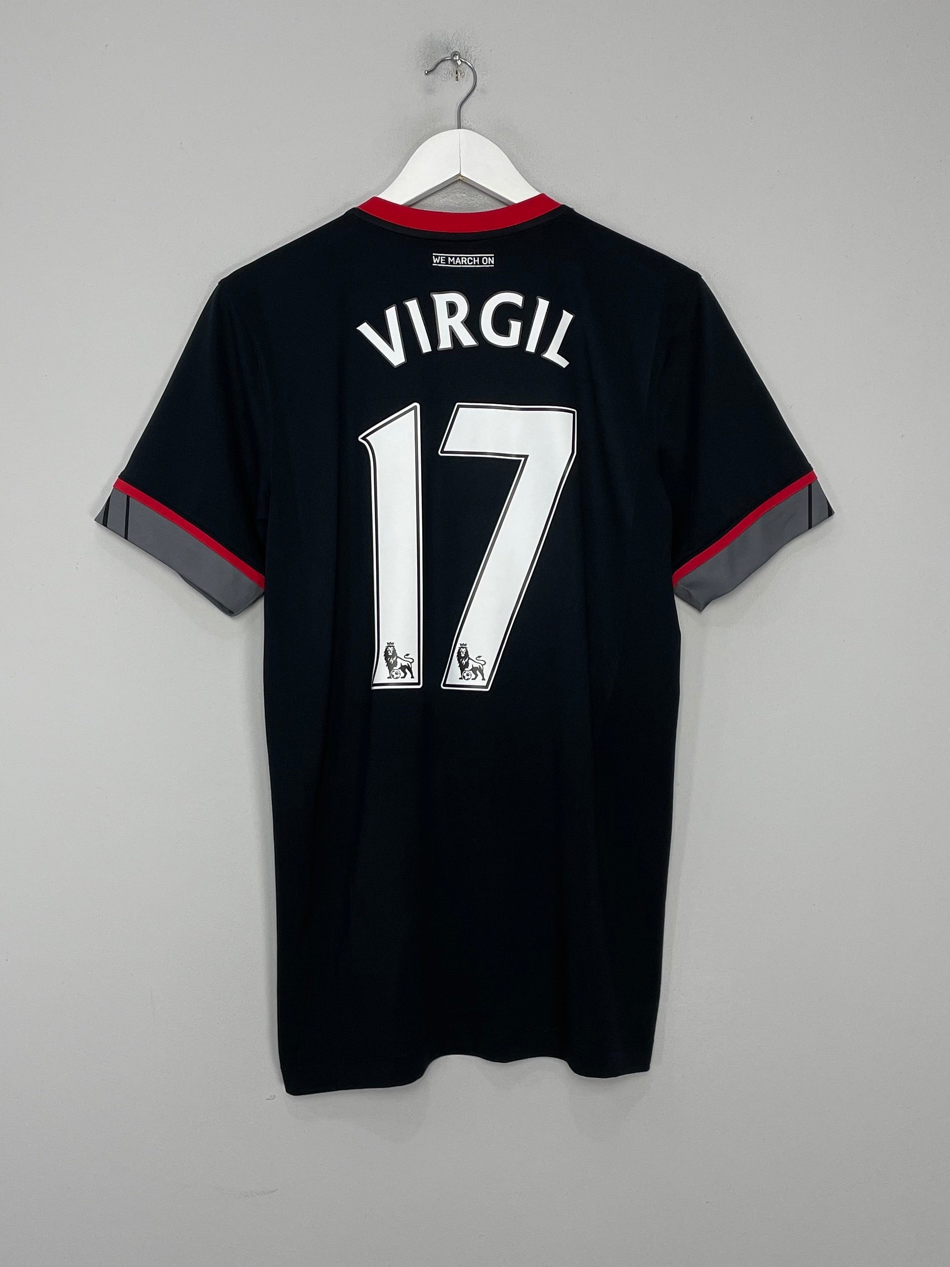 2016/17 SOUTHAMPTON VIRGIL #17 AWAY SHIRT (L) UNDER ARMOUR