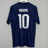 2020/21 FRANCE MBAPPE #10 HOME SHIRT (L) NIKE