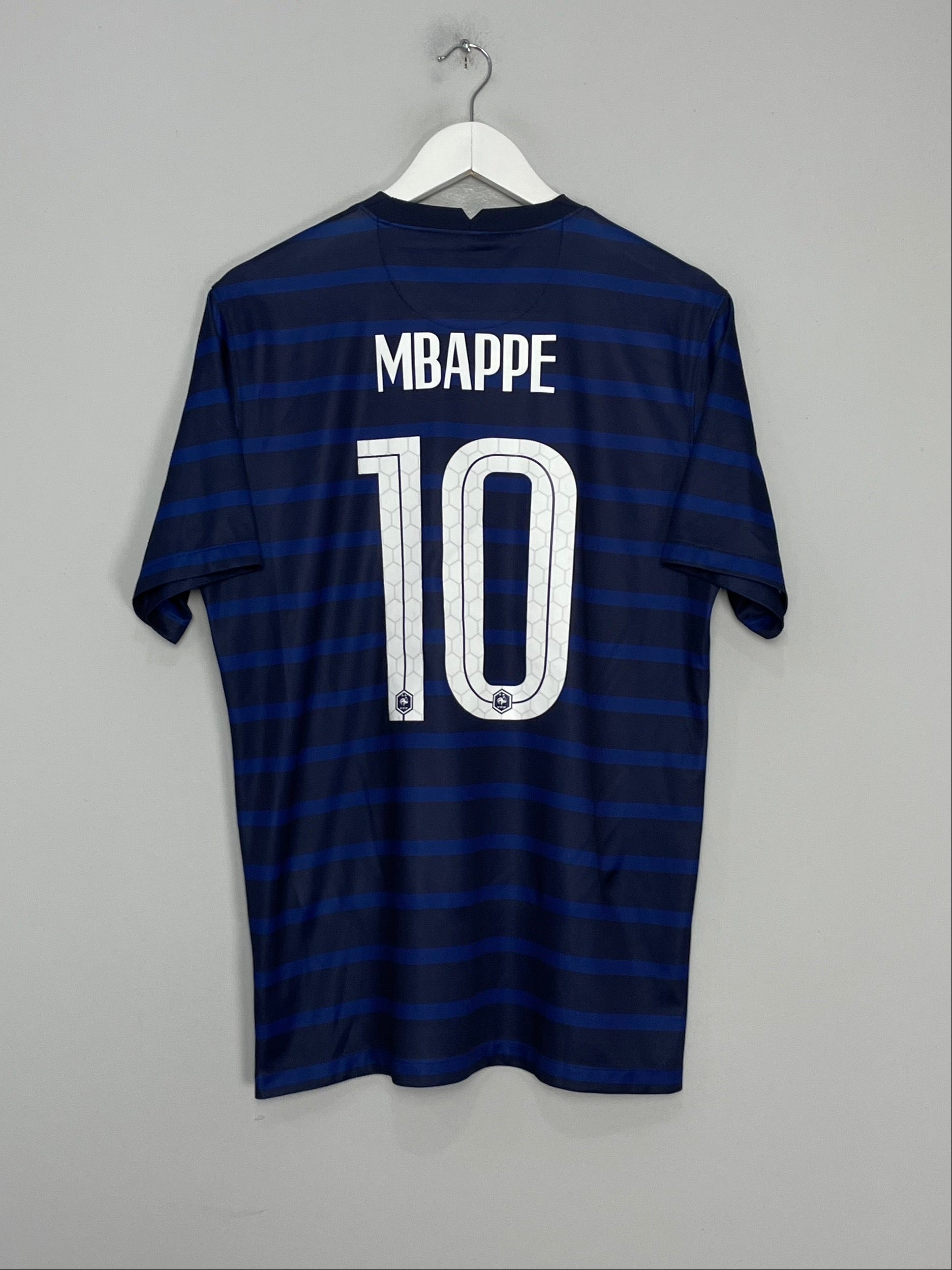 2020/21 FRANCE MBAPPE #10 HOME SHIRT (L) NIKE