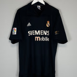 2002/03 REAL MADRID ZIDANE #5 *CENTENARY* AWAY SHIRT (L) ADIDAS