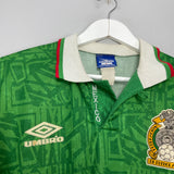 1992/94 MEXICO HOME SHIRT (L) UMBRO