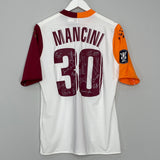 2005/06 ROMA MANCINI #30 *SQUAD SIGNED* MATCH ISSUE AWAY SHIRT (L) DIADORA