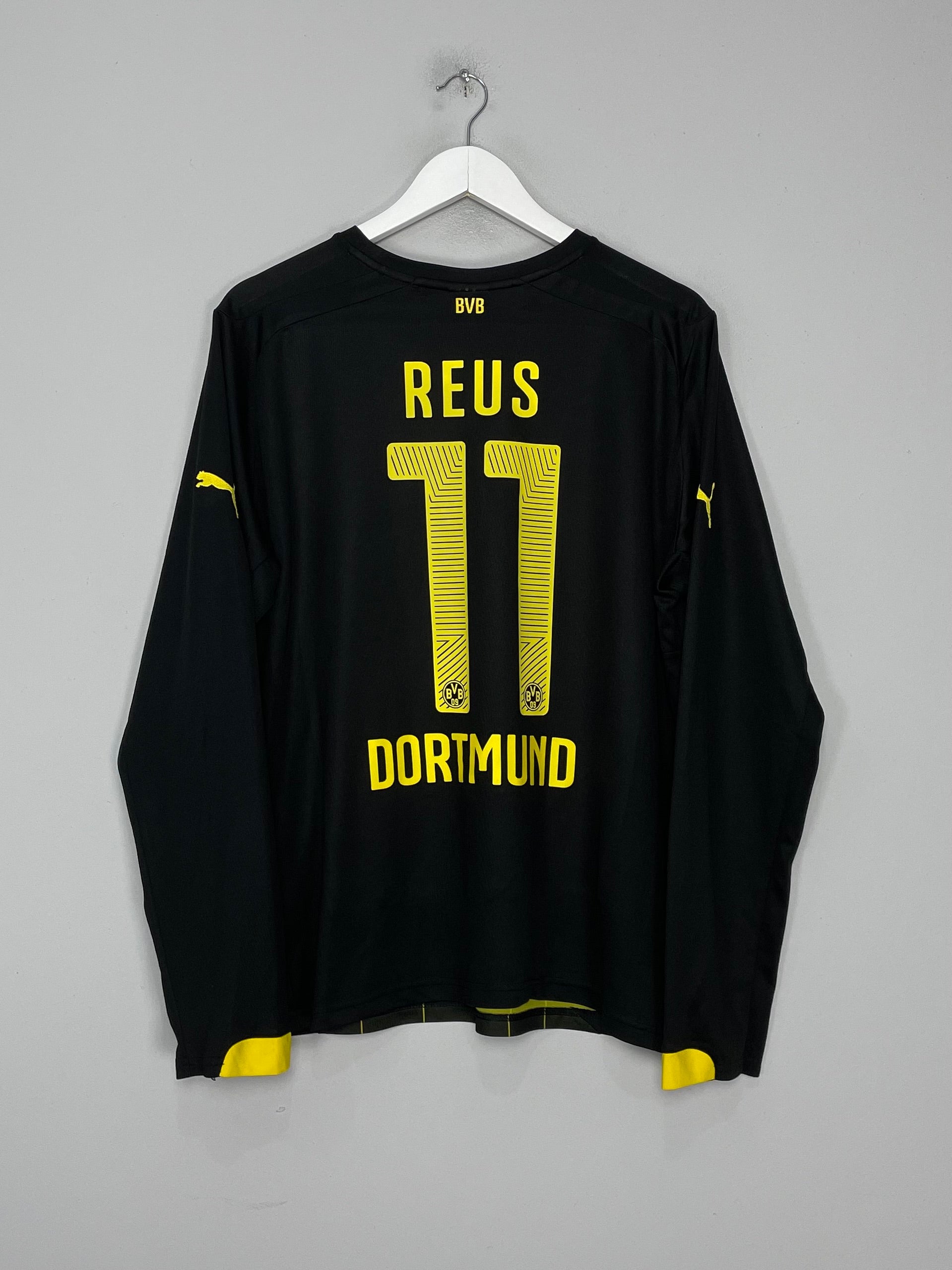 2014/15 DORTMUND REUS #11 L/S AWAY SHIRT (L) PUMA