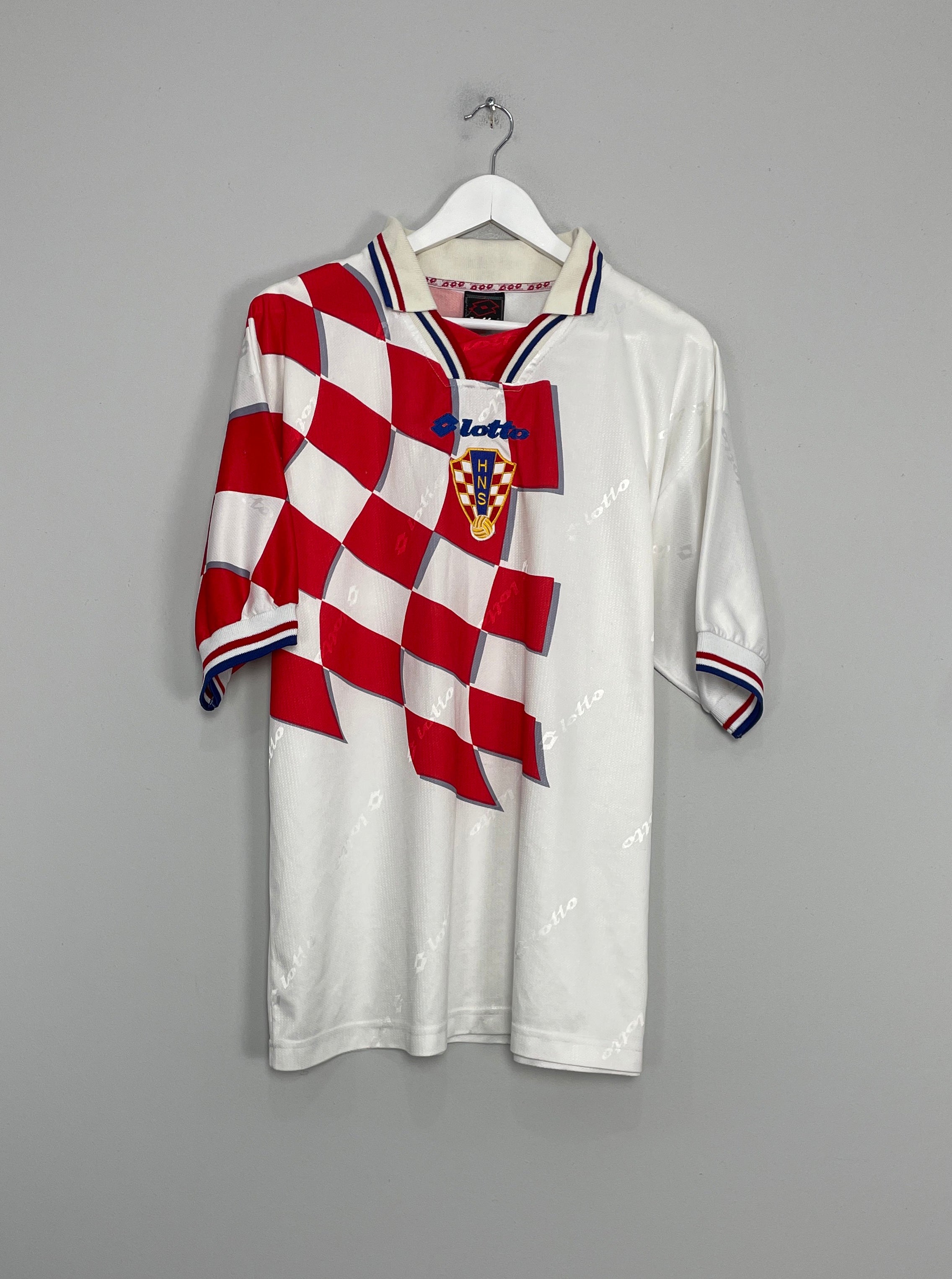 1998/00 CROATIA HOME SHIRT (L) LOTTO