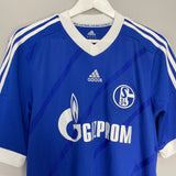 2012/13 SCHALKE HOME SHIRT (L) ADIDAS