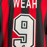 1997/98 AC MILAN WEAH HOME SHIRT (L) LOTTO