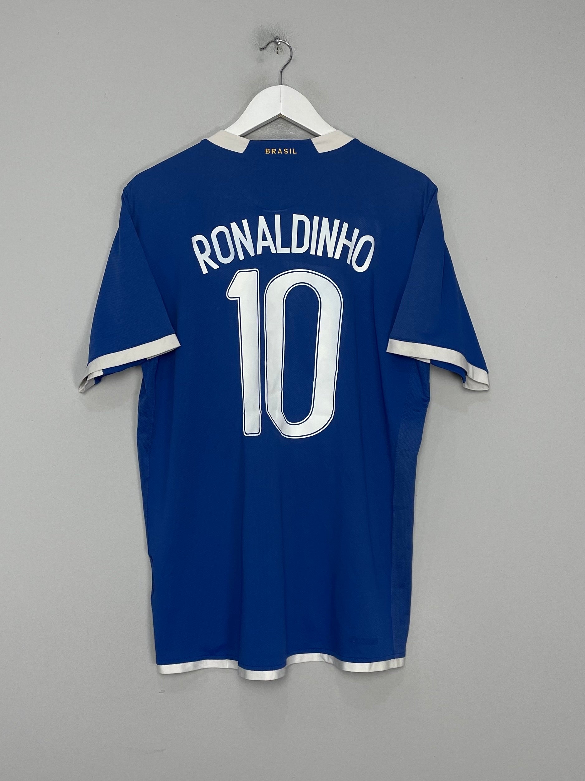 2006/07 BRAZIL RONALDINHO #10 AWAY SHIRT (L) NIKE