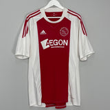 2010/11 AJAX SUAREZ #16 HOME SHIRT (L) ADIDAS