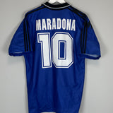 1994 ARGENTINA MARADONA #10 AWAY SHIRT (M) ADIDAS