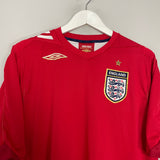 2006/08 ENGLAND AWAY SHIRT (L) UMBRO