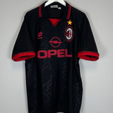 1996/97 AC MILAN BARESI #6 THIRD SHIRT (XL) LOTTO