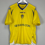 2008/09 LEEDS UNITED TRUNDLE #35 THIRD SHIRT (M) MACRON