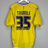 2008/09 LEEDS UNITED TRUNDLE #35 THIRD SHIRT (M) MACRON