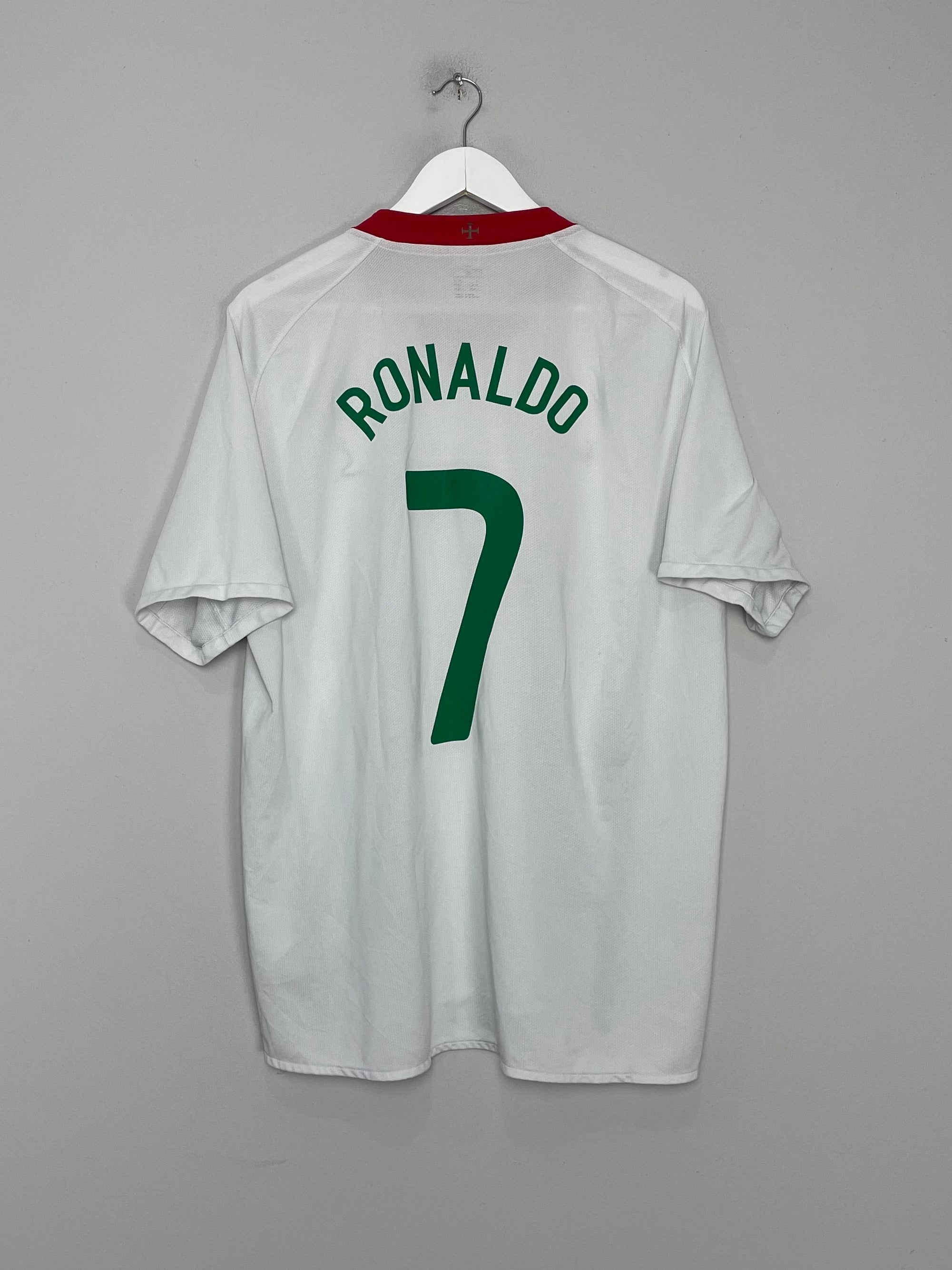 2008/10 PORTUGAL RONALDO #7 AWAY SHIRT (XL) NIKE