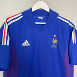 2002/04 FRANCE ZIDANE #10 HOME SHIRT (M) ADIDAS