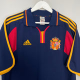 2000/02 SPAIN AWAY SHIRT (L) ADIDAS