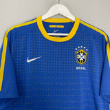 2010/11 BRAZIL AWAY SHIRT (XL) NIKE