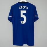 2014/15 EVERTON ETO'O #5 HOME SHIRT (L) UMBRO