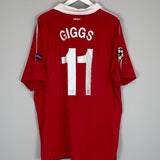 2010/11 MANCHESTER UNITED GIGGS #11 C/L HOME SHIRT (XXL) NIKE