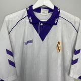 1993/94 REAL MADRID HOME SHIRT (XL) HUMMEL