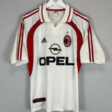 2000/02 AC MILAN MALDINI #3 AWAY SHIRT (M) ADIDAS