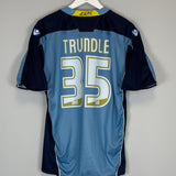 2008/09 LEEDS UNITED TRUNDLE #35 AWAY SHIRT (M) MACRON