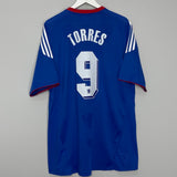 2010/11 CHELSEA TORRES #9 HOME SHIRT (XL) ADIDAS