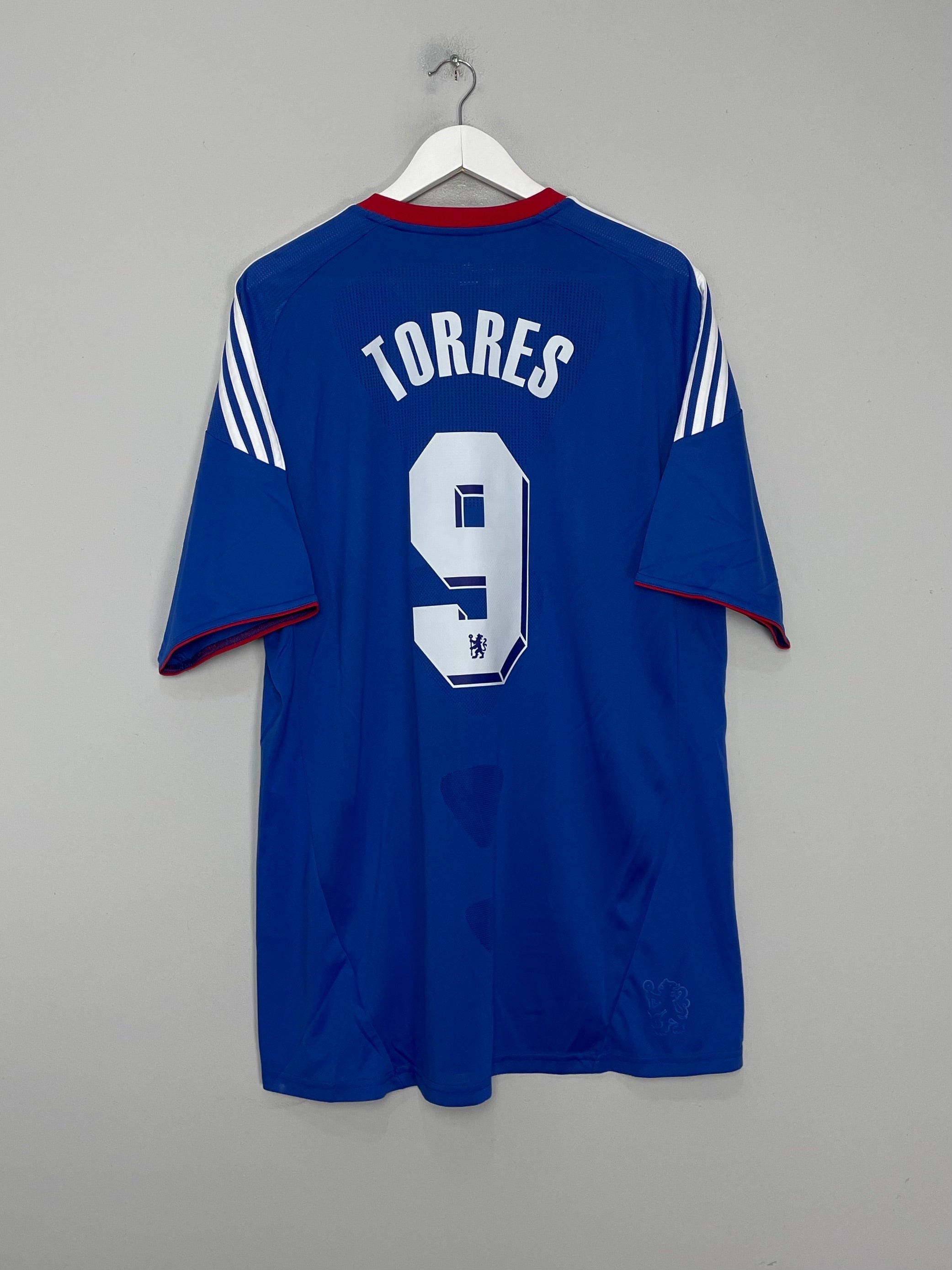 2010/11 CHELSEA TORRES #9 HOME SHIRT (XL) ADIDAS