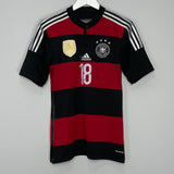 2014/15 GERMANY KROOS #18 AWAY SHIRT (S) ADIDAS