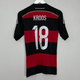 2014/15 GERMANY KROOS #18 AWAY SHIRT (S) ADIDAS