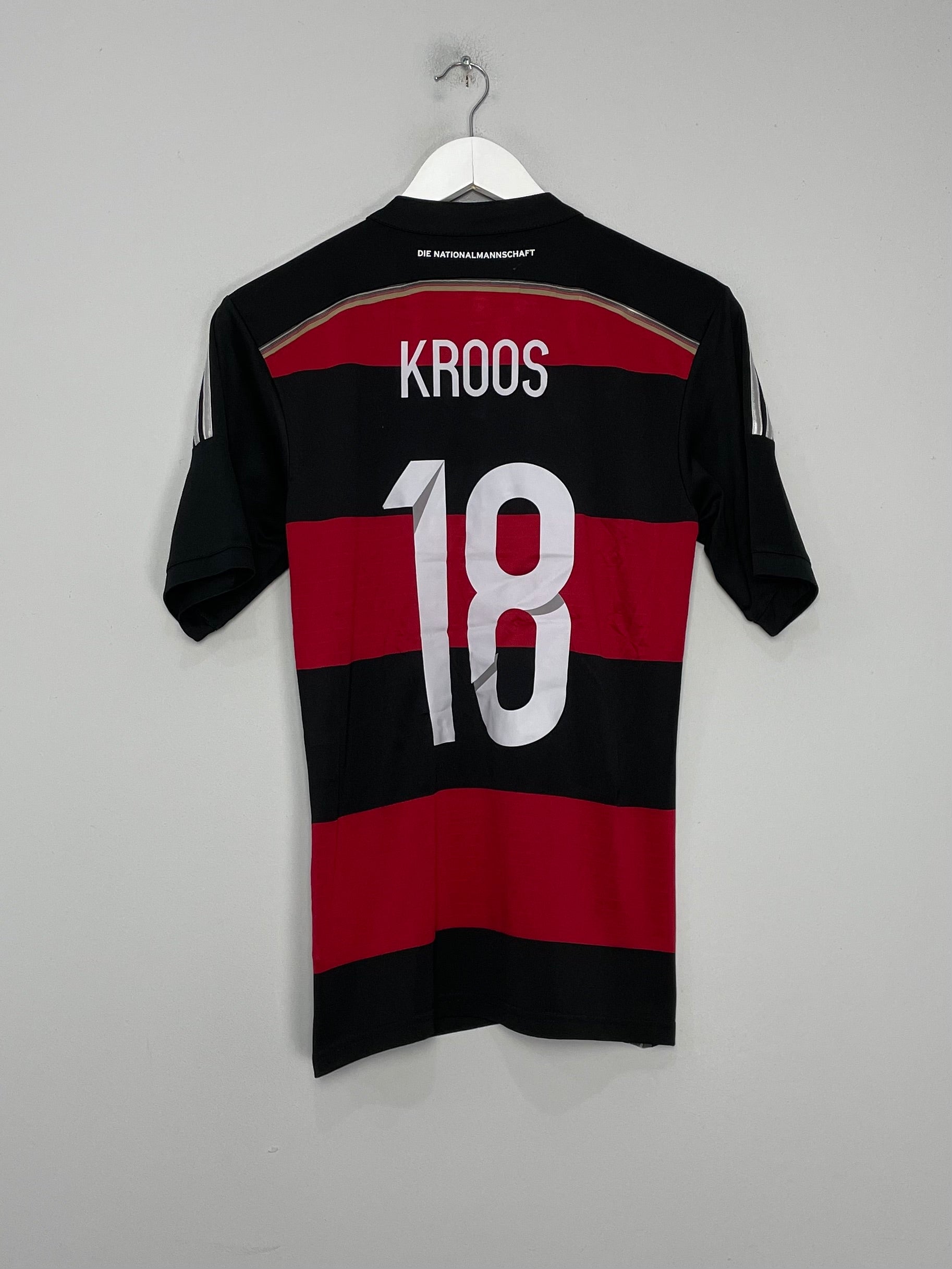 2014/15 GERMANY KROOS #18 AWAY SHIRT (S) ADIDAS