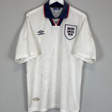 1993/95 ENGLAND HOME SHIRT (XL) UMBRO