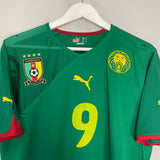 2009/11 CAMEROON ETO'O #9 HOME SHIRT (L) PUMA