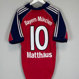 1999/01 BAYERN MUNICH MATTHAUS #10 HOME SHIRT (M) ADIDAS