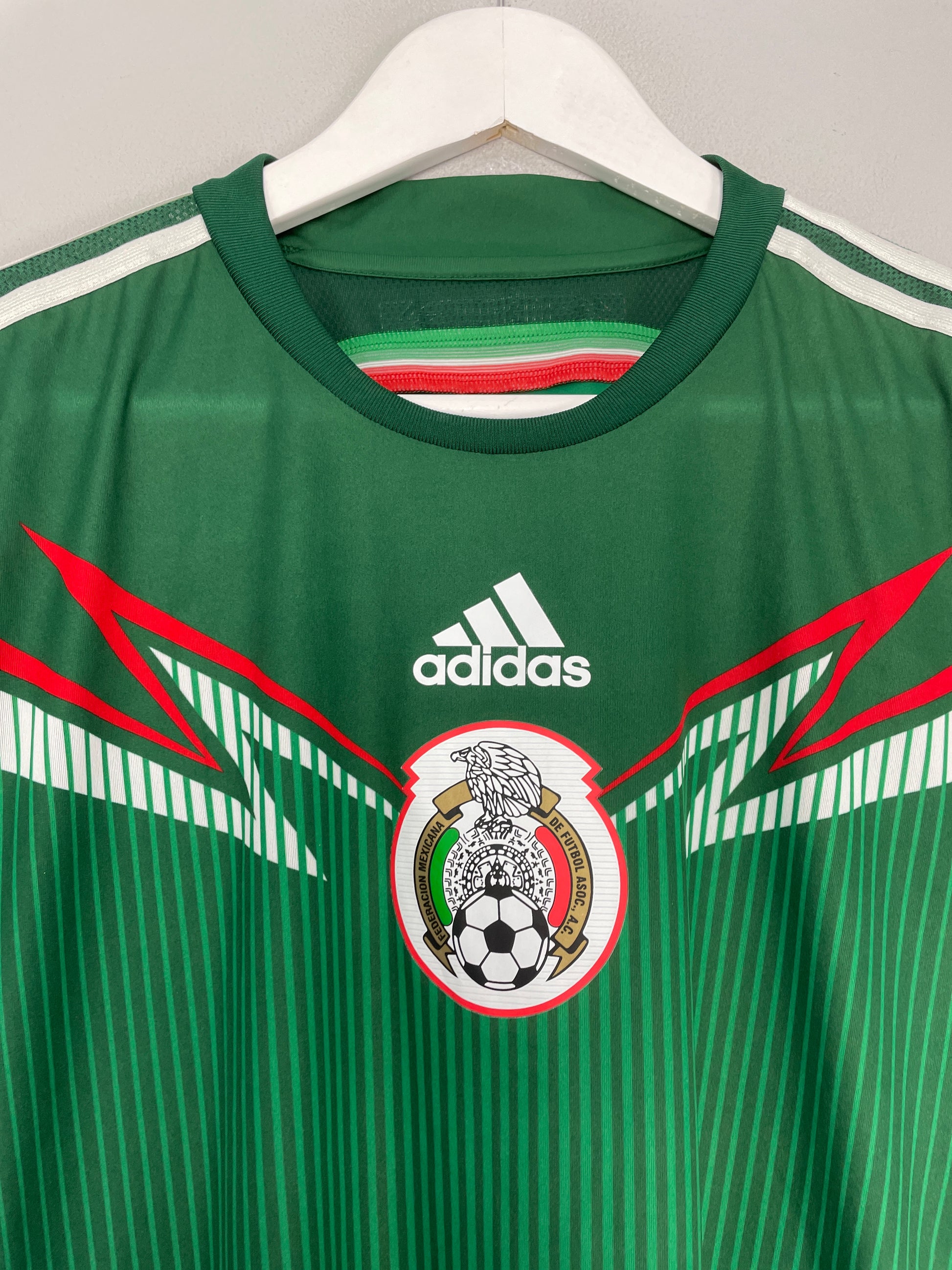 CULT KITS - 2014/15 MEXICO *PLAYER ISSUE* HOME SHIRT (L) ADIDAS – Cult Kits