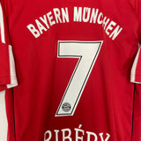 2010/11 BAYERN MUNICH RIBERY #7 HOME SHIRT (L) ADIDAS