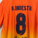 2012/13 BARCELONA A.INIESTA #8 AWAY SHIRT (L) NIKE