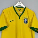 2014/15 BRAZIL HOME SHIRT (M) NIKE