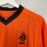 2000/02 NETHERLANDS BERGKAMP #10 HOME SHIRT (L) NIKE